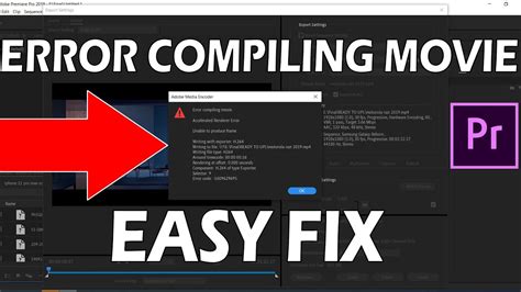 error compiling movie